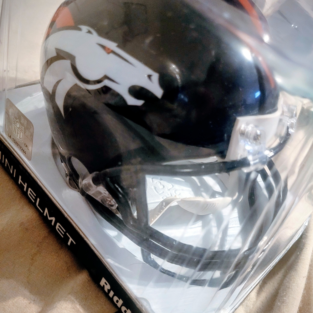 Denver Broncos Mini Helmet
